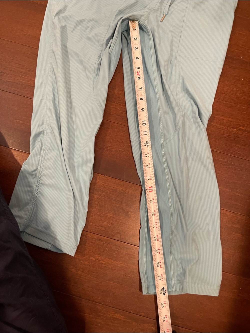 Lululemon Dance Studio Mid-Rise Cropped Pant Washed Blue 8 - Picture 2 of 8